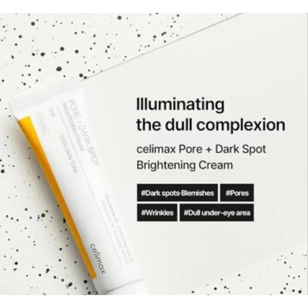 Celimax Pore + Dark Spot Brightening Cream Niacinamide 5% Size 35ml